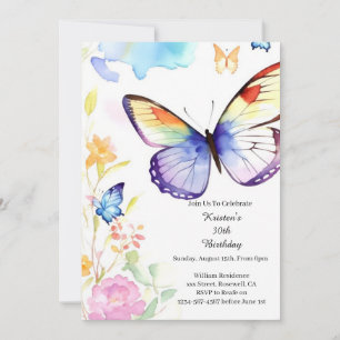 Simple Birthday Invitation