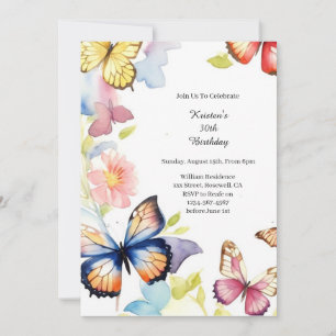 Simple Birthday Invitation