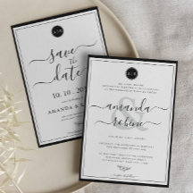 Simple Black and White Elegant