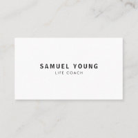 Simple Black and White Minimalist