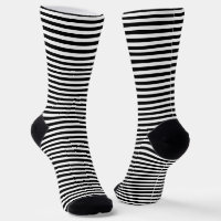 Simple Black and White Stripe Pattern
