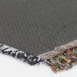 Simple Black Authority® Cotton Throw Blanket<br><div class="desc">We Choose The Best Products To The Best Customers ..</div>