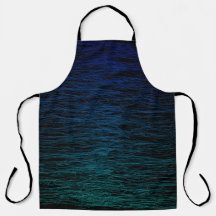 Simple Black Blue Teal Abstract Scribble Texture