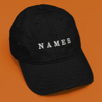 Simple Black Custom Add Your Name Elegant