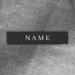 Simple Black Custom Add Your Name Elegant Scarf<br><div class="desc">Simple Black Custom Add Your Name Elegant Design for Anyone.</div>