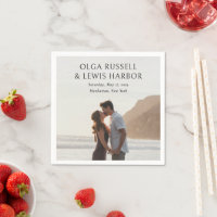 Simple Black Modern Wedding