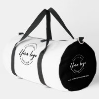 Simple Black White Business logo Branded
