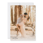 Simple Black & White Overlay Photo Wedding