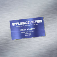 Simple Blue Appliance Repair