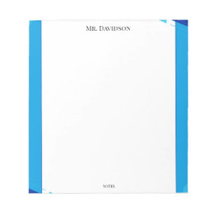 Simple Blue Frame Notepad