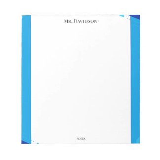 Simple Blue Frame Notepad