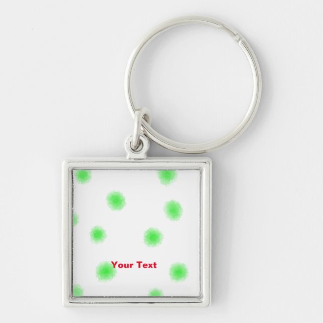 SIMPLE BLUE GENOME SWEET HOME MAGNET KEY RING (Front)