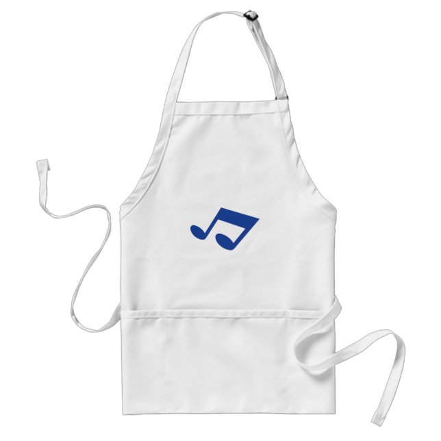 Simple blue note standard apron (Front)