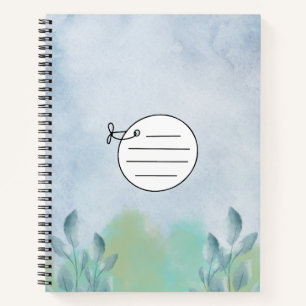 Simple Blue Notebook