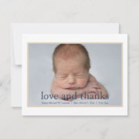 Simple Blue Tan Newborn Photo