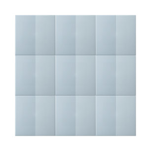 Simple Blue Two Tone Rectangle Design Tile