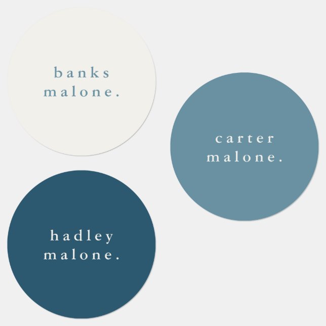 Simple Boho Rainbow Waterproof Name (Group)