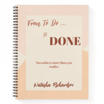Simple Boho To Do List Notebook