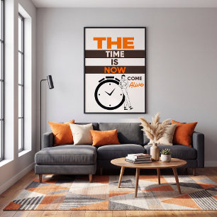 Simple bold typography trendy modern poster