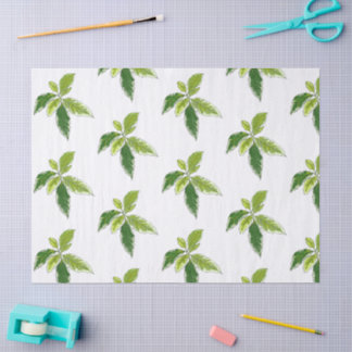 Simple Botanical Tissue Paper