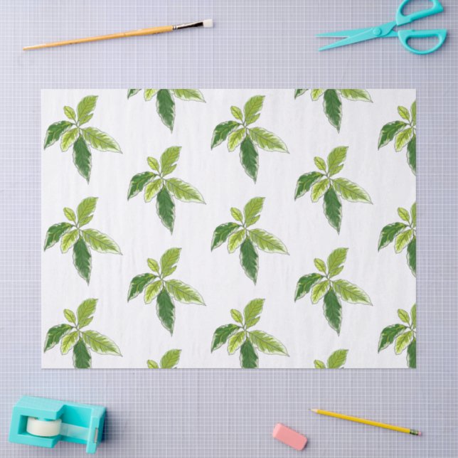 Simple Botanical  Tissue Paper (Craft)