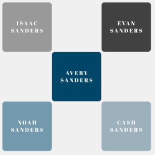 Simple Boys Cool Waterproof Clothing Name