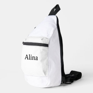 Simple Brand Promotion 13.5" x 9" Sling Bag