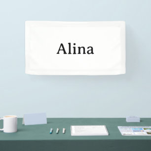 Simple Brand Promotion 1.6' x 3' Indoor Banner