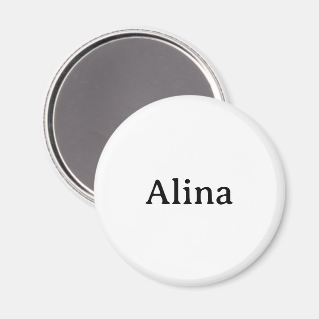 Simple Brand Promotion 2.25 Inch Circle Magnet (Front/Back)