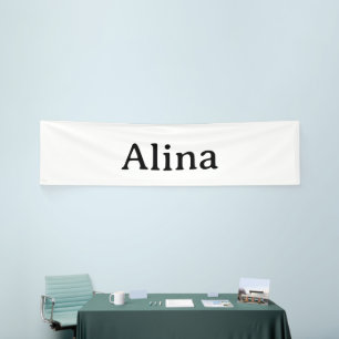 Simple Brand Promotion 2.5' x 10' Indoor Banner