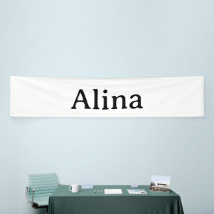 Simple Brand Promotion 2.5' x 12' Indoor Banner