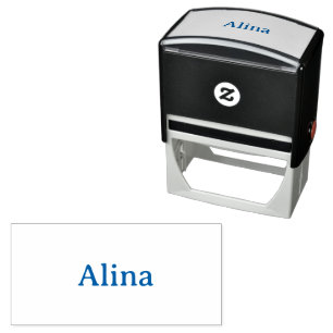Simple Brand Promotion 2.9" x 1.4" Self-inking Stamp