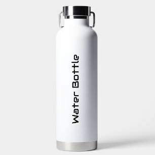 Simple Brand Promotion 32oz White Water Bottle