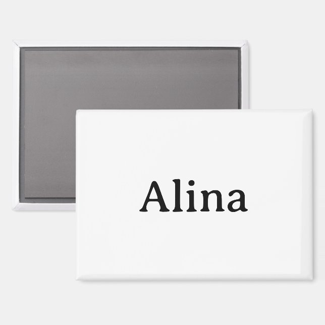 Simple Brand Promotion 3.5" x 2.5" Rectangle Magnet (Front/Back)