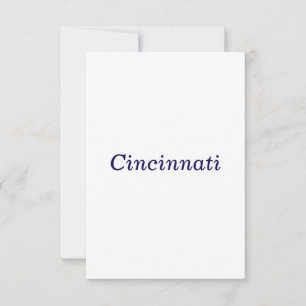Simple Brand Promotion 3.5" x 5" Response Card
