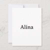 Simple Brand Promotion 4.25" x 5.5" Squared Flat