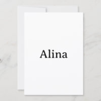 Simple Brand Promotion 5" x 7" Squared Flat
