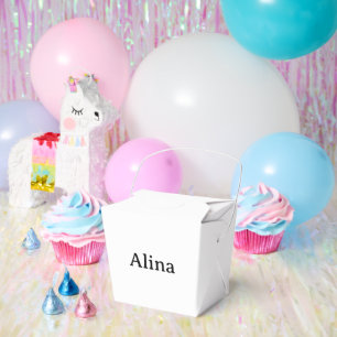 Simple Brand Promotion Large 3" x 2.75" x 3.75" Favour Box