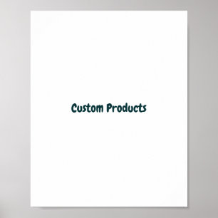 Simple Brand Promotion Matte Poster