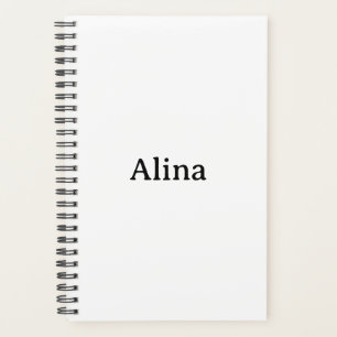 Simple Brand Promotion small 5.5" x 8.5" Planner