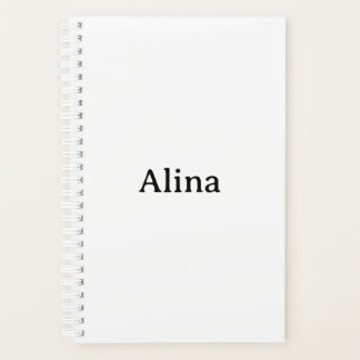 Simple Brand Promotion small 5.5" x 8.5" Planner