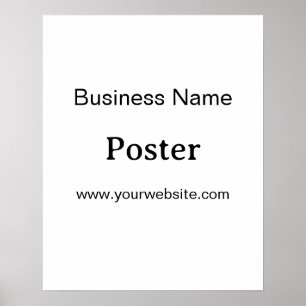 Simple Brand Promotion Standard Semi-Gloss 16"x20" Poster