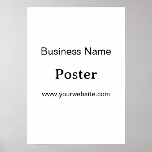 Simple Brand Promotion Standard Semi-Gloss 20"x28" Poster
