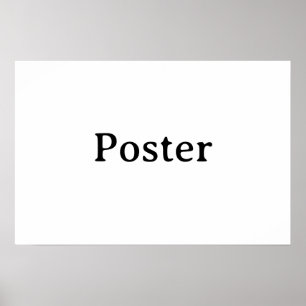 Simple Brand Promotion Standard Semi-Gloss 24"x16" Poster