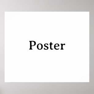 Simple Brand Promotion Standard Semi-Gloss 24"x20" Poster