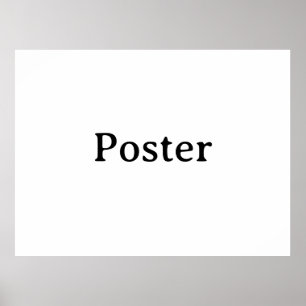 Simple Brand Promotion Standard Semi-Gloss 40"x30" Poster