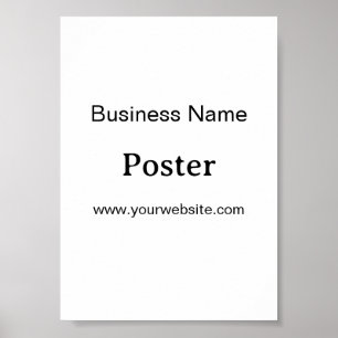 Simple Brand Promotion Standard Semi-Gloss 5" x 7" Poster