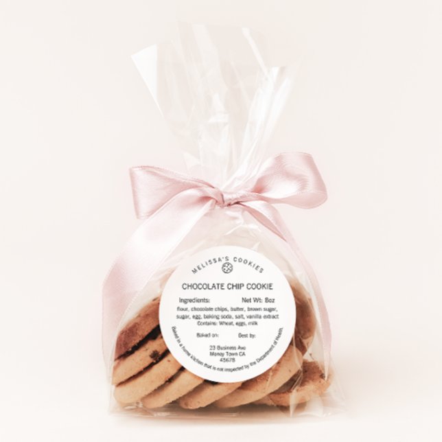 Simple Brand Ready Bakery Ingredient Label (Creator Uploaded)