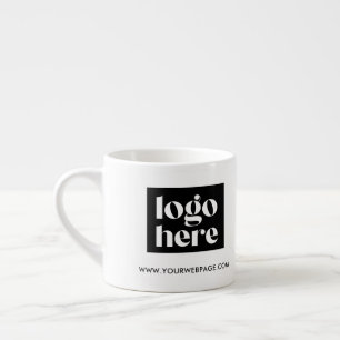 Simple Branded Business Logo Espresso Mug