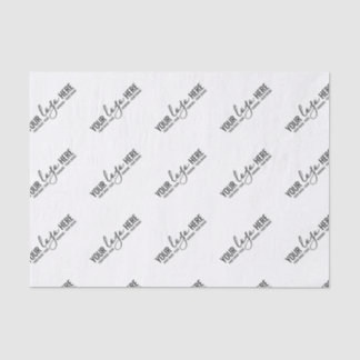Simple Branded Logo Business Company Packaging Tissue Paper